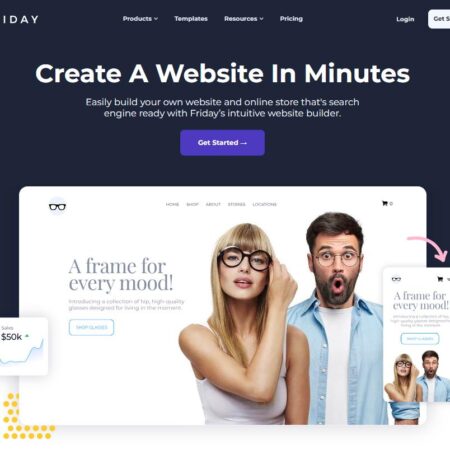 Friday Website Builder Review