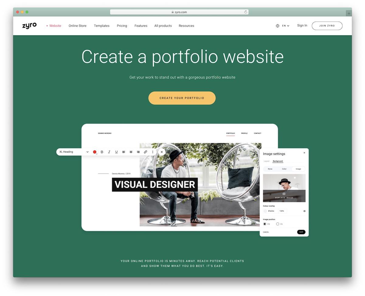 Exploring the Top Features of Portfolio⁢ Website Builders