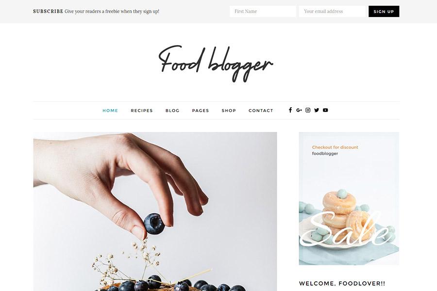 Engaging Themes Perfect for ​Food ​and Recipe Blogs