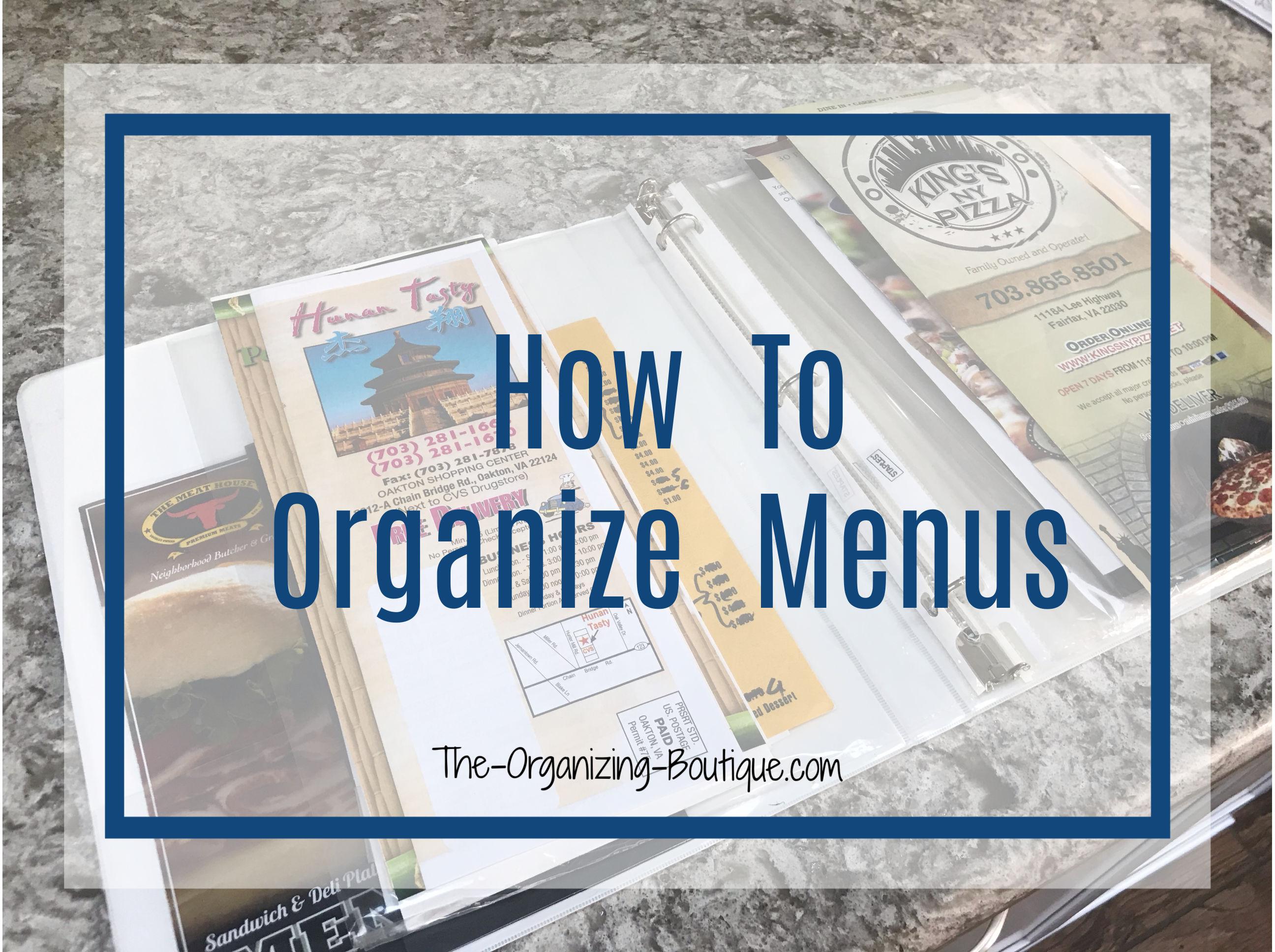 Best Practices for Organizing Your Menu ⁤Items