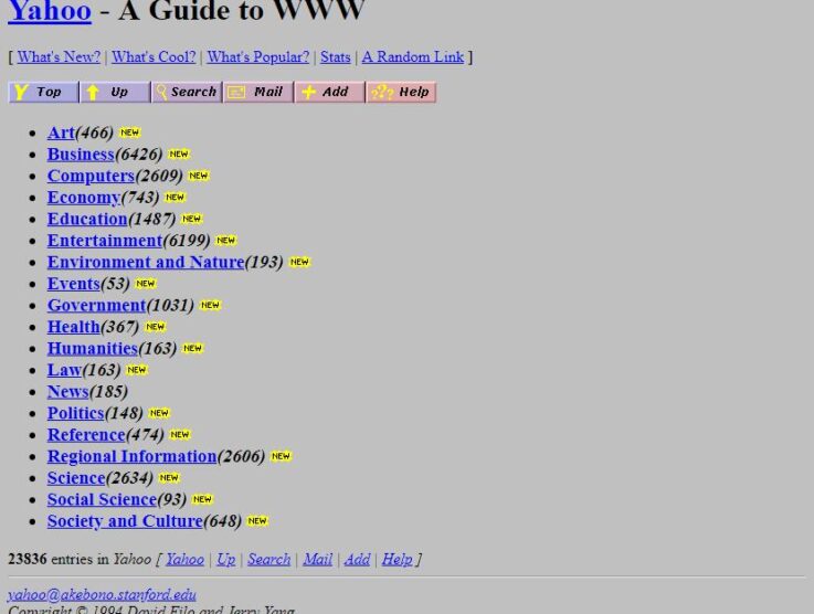 6 Classic ‘90s Websites (+ 6 that Are Still Up)