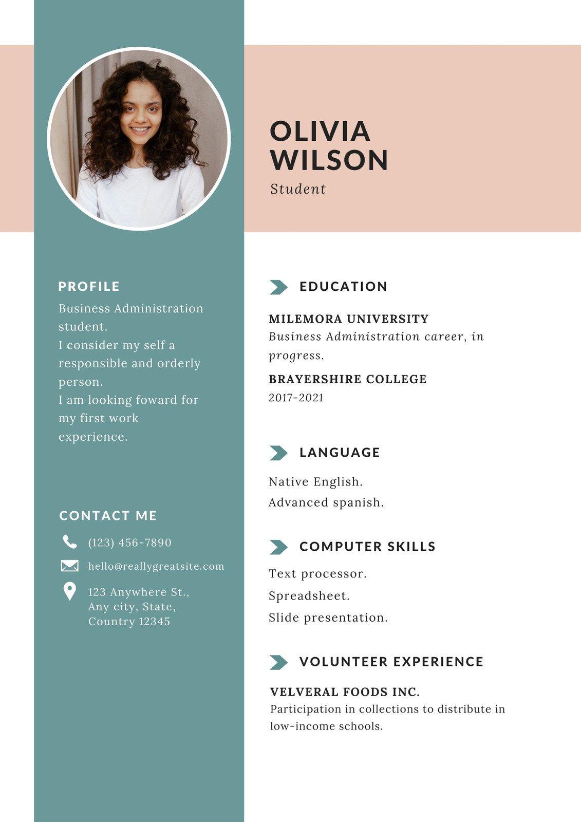 Unlock Your Potential with Canva Resume Builder