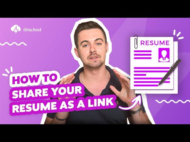 Previewing and Sharing Your Resume with Ease