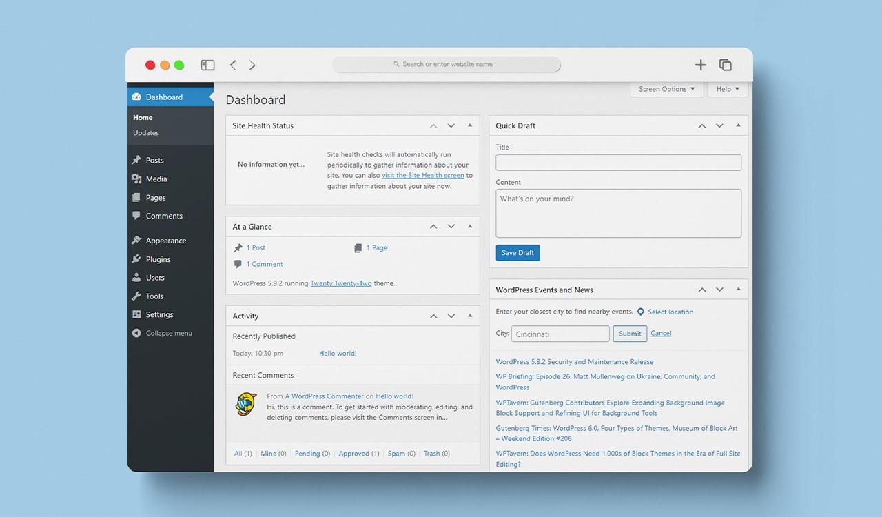 Exploring the ‍WordPress Dashboard: Your‍ Control Center