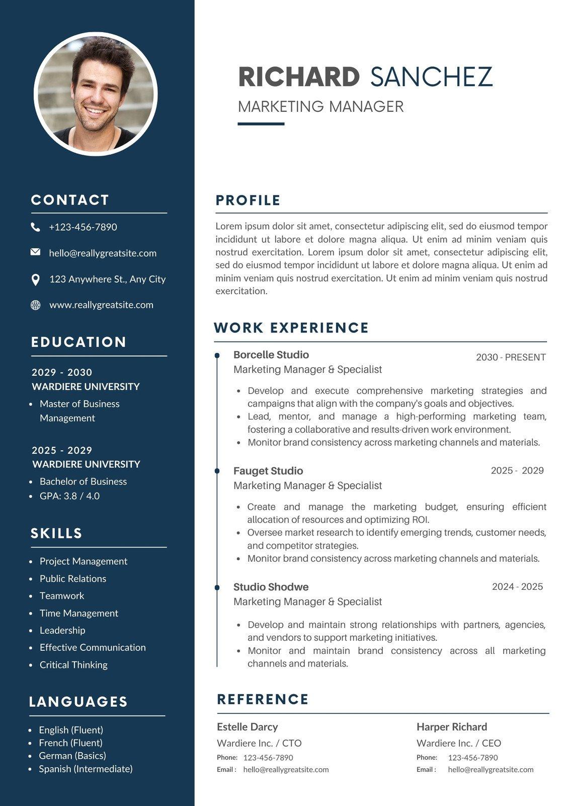 Customization Made Easy: Personalize Your Resume Theme