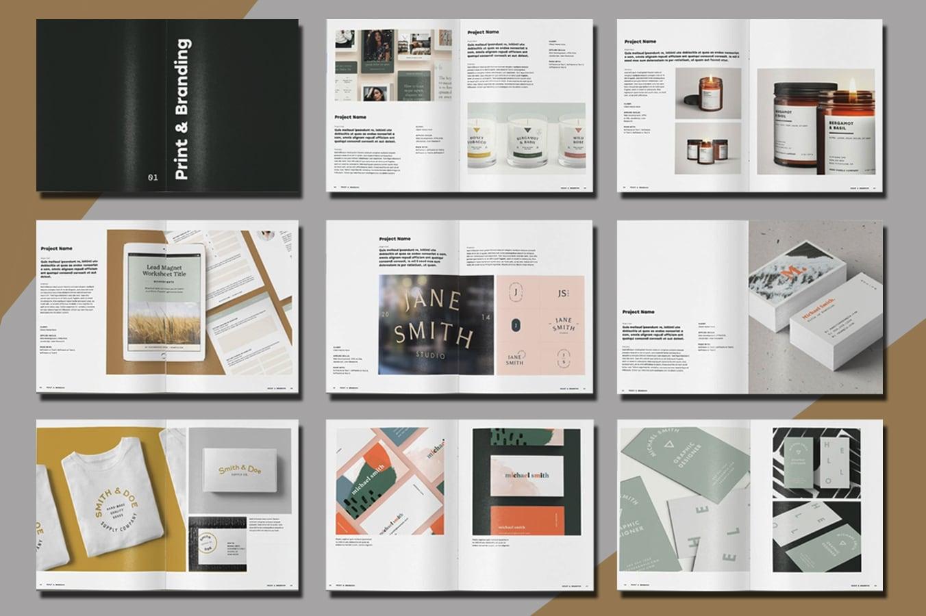 Stunning Portfolio Layouts to Impress Employers