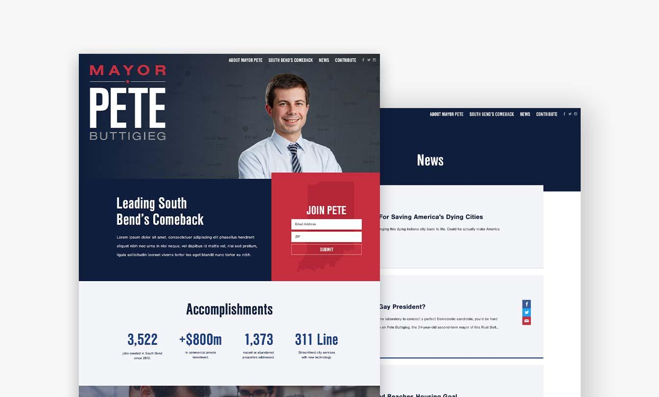 Inspiring Examples of Successful Political Websites