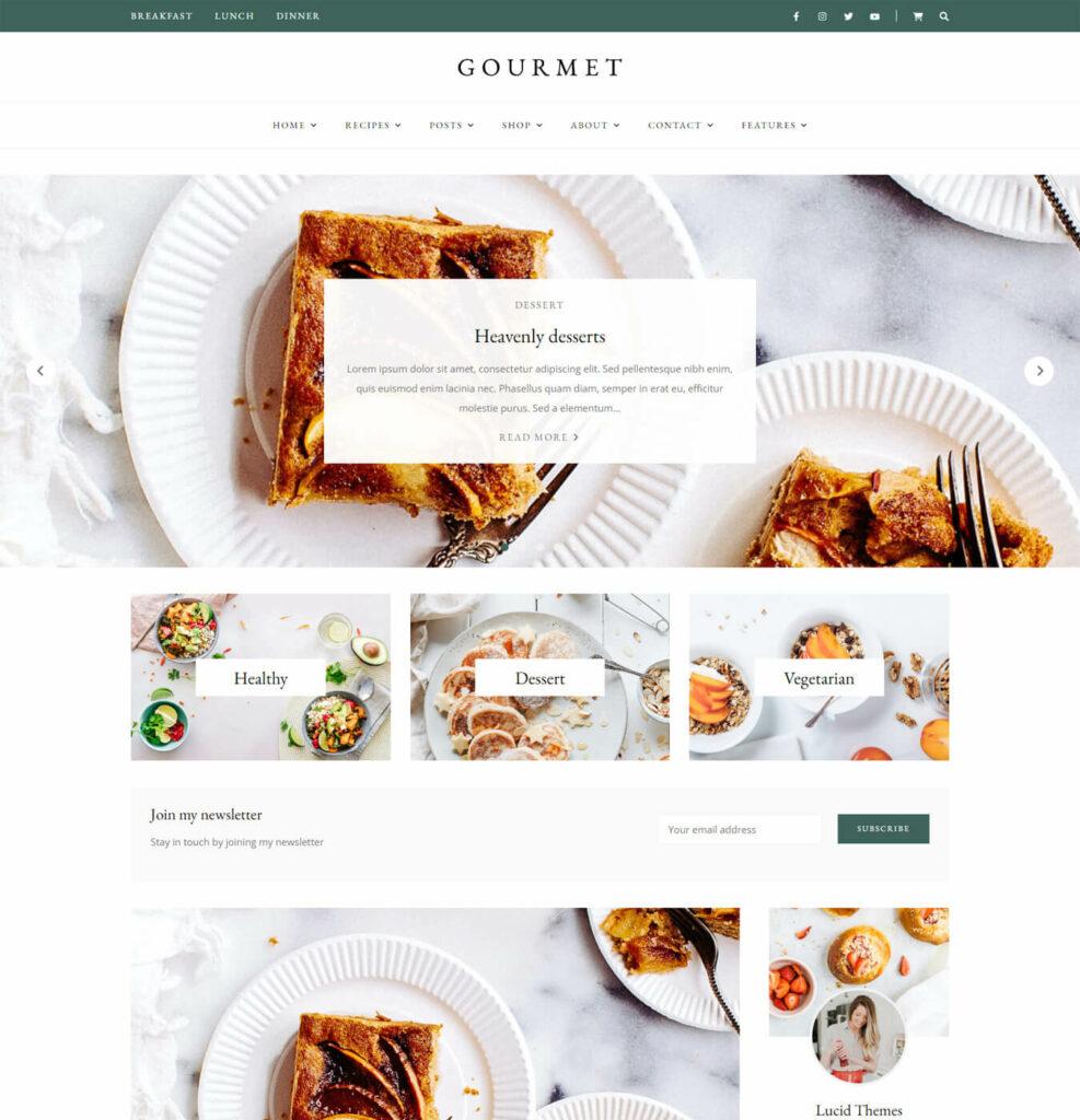 Choosing the Perfect Theme for Your Food Blog Journey