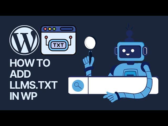 What is llms.txt? How to Insert llms.txt in WordPress? (Rank Math, Hostinger, etc.)