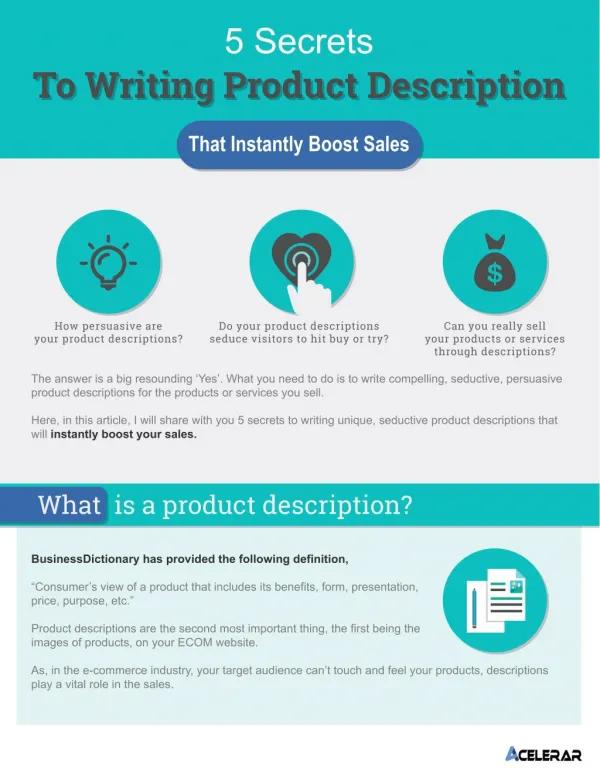 Creating Persuasive Product Descriptions that Convert Browsers‌ into Buyers